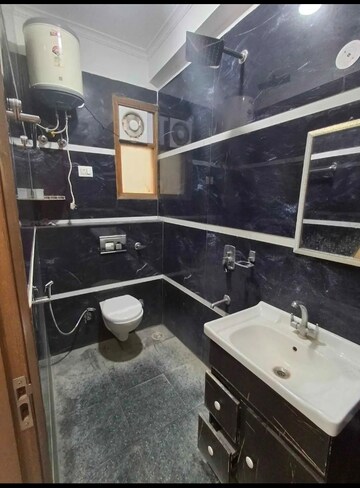 Kitchen in 2 BHK Builder Floor at Paryavaran Complex – for Rent