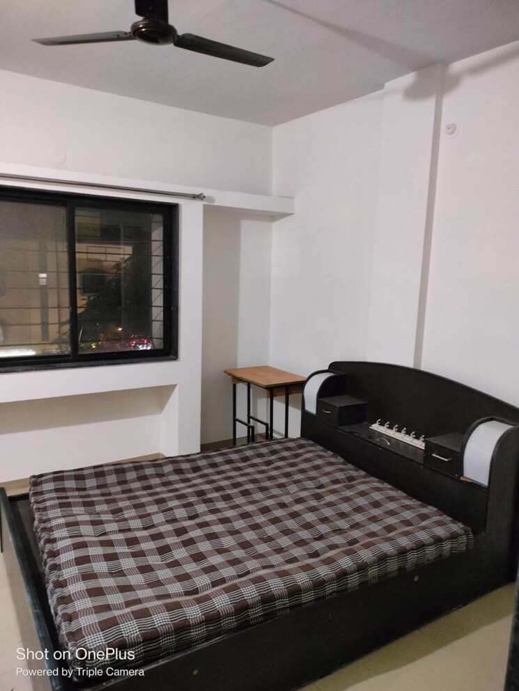 Bedroom, runal-miracle 2 Bedroom 1200 Sq.Ft. Apartment In Ravet Pune 9099393