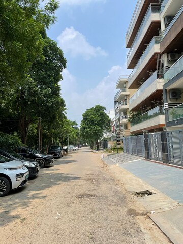 4 BHK Builder Floor – Exterior View View at Sushant Lok ii - for Sale