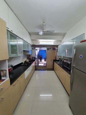 Kitchen in 3 BHK Apartment at DB Woods, Goregaon East – for Rent