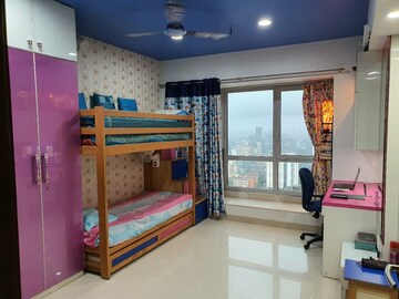 Bedroom in 3 BHK Apartment at DB Woods, Goregaon East – for Rent