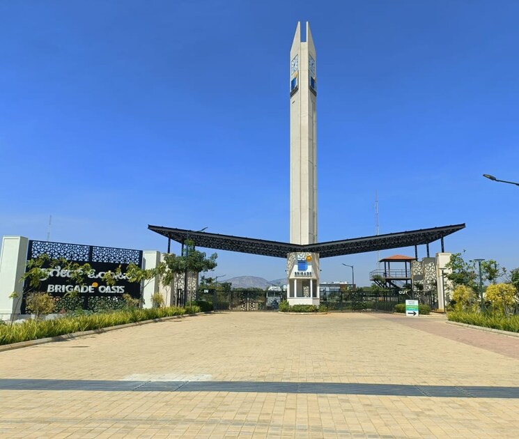 Exterior View, brigade-oasis  2400 Sq.Ft. Plot In Devanahalli Bangalore 9099403