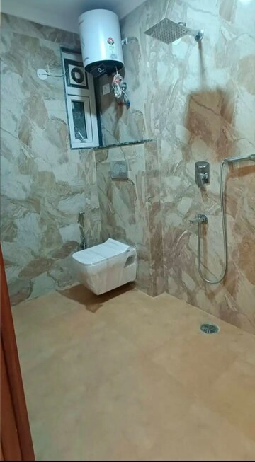 Bathroom in 4 BHK Builder Floor at Paryavaran Complex – for Rent