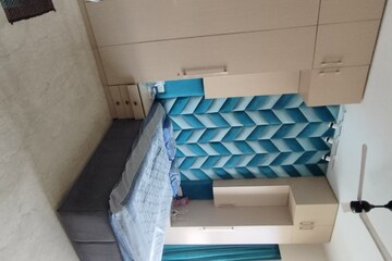 Bedroom in 2 BHK Apartment at Shapoorji Pallonji Vicinia, Powai – for Rent
