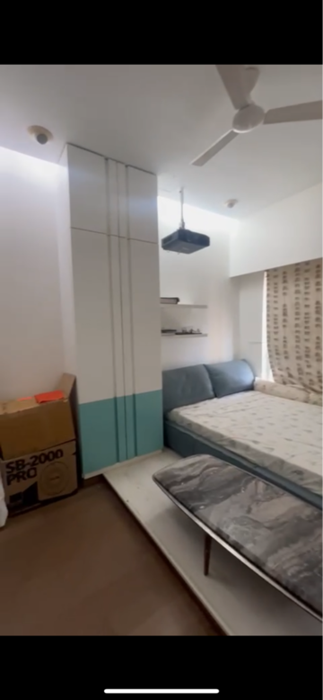 Living Room in 4 BHK Apartment at Lodha Bellissimo, Arthur rd – for Rent
