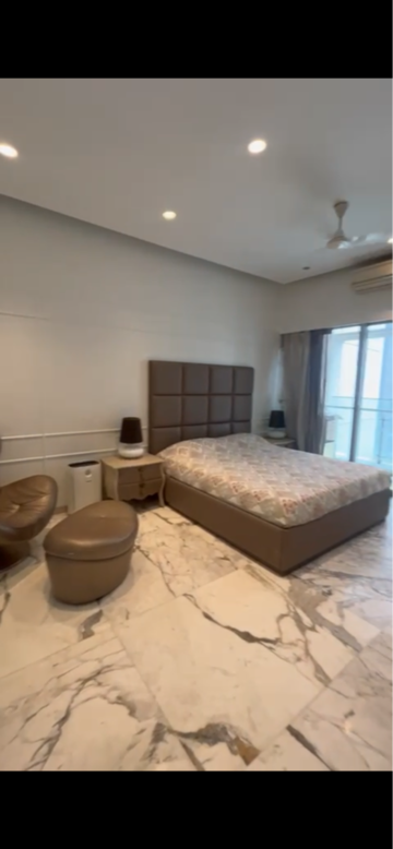 Living Room in 4 BHK Apartment at Lodha Bellissimo, Arthur rd – for Rent
