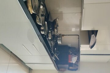 Staircase in 2 BHK Apartment at Shapoorji Pallonji Vicinia, Powai – for Rent