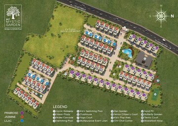 3 BHK Villa – Exterior View View at NVT Mystic Garden, Sarjapur Attibele Road - for Rent