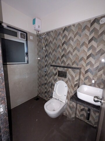 Bathroom in 1 BHK Apartment at Veena Smart Homes, Kandivali West – for Rent