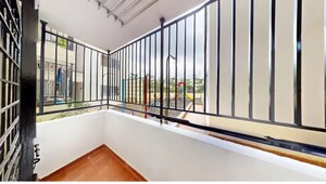 Balcony in 2 BHK Apartment at S and S Trillium Apartments, Hosa Road – for Sale