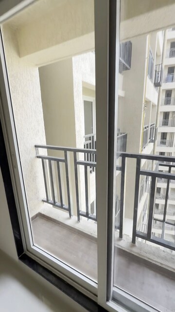 Balcony in 1 BHK Apartment at Raunak Bliss, Ghodbunder Road – for Sale