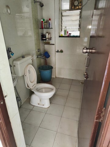 Bathroom in 2 BHK Apartment at Mahesh Galaxy, Sinhagad Road – for Rent