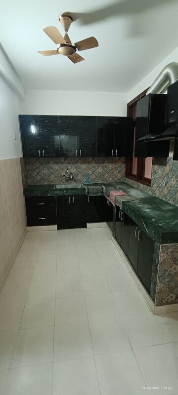 Kitchen in 3 BHK Apartment at Eros Cliffton Apartments, Charmwood Village – for Rent