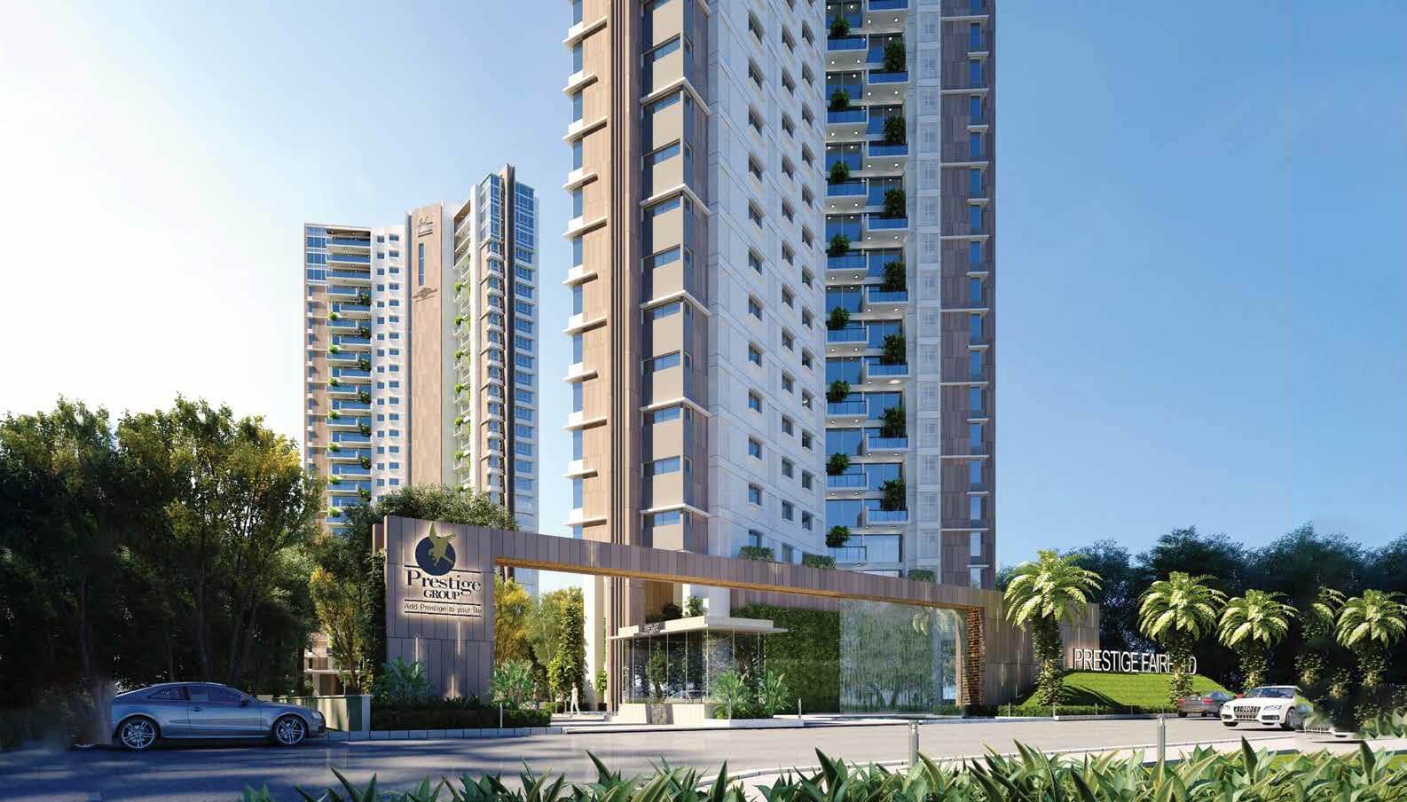 3 BHK 1993 Sq.Ft. Apartment in Prestige Fairfield