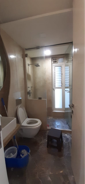 Bathroom in 4 BHK Apartment at White Lotus, Potohar Nagar – for Rent