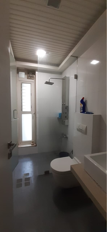 Bathroom in 4 BHK Apartment at White Lotus, Potohar Nagar – for Rent