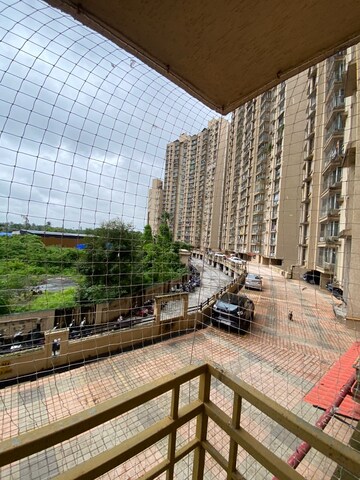 Balcony in 1 BHK Apartment at Gurukrupa Marina Enclave, Malad West – for Rent