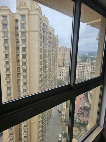 Balcony in 1 BHK Apartment at Hiranandani Regent Hill, Powai – for Rent
