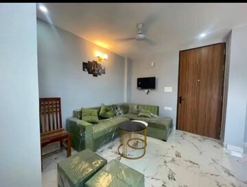 Living Room in 1 BHK Builder Floor at Paryavaran Complex – for Rent