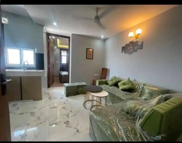 Living Room in 1 BHK Builder Floor at Paryavaran Complex – for Rent