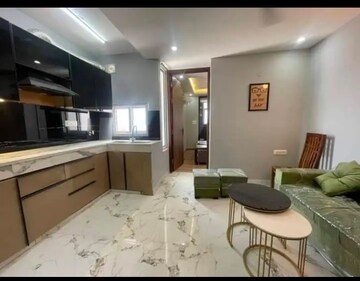 Kitchen in 1 BHK Builder Floor at Paryavaran Complex – for Rent