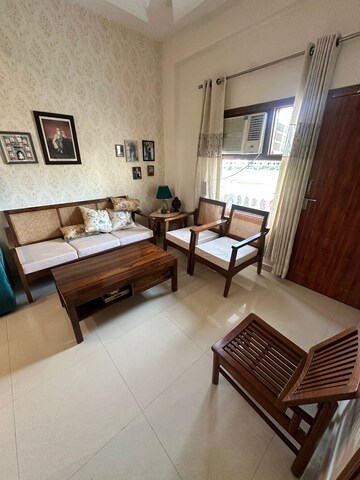 Living Room in 1 BHK Builder Floor at Dhakoli – for Sale