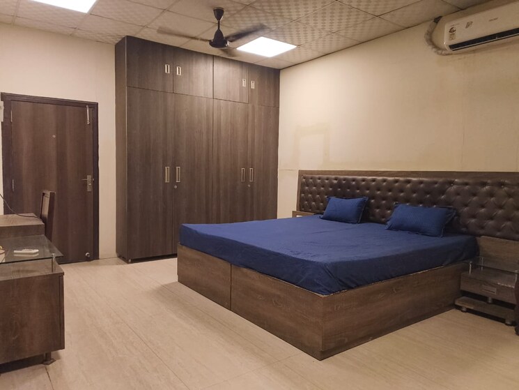 Bedroom, aez-aloha 1 RK 650 Sq.Ft. Builder Floor In Sector 57 Gurgaon 9099587