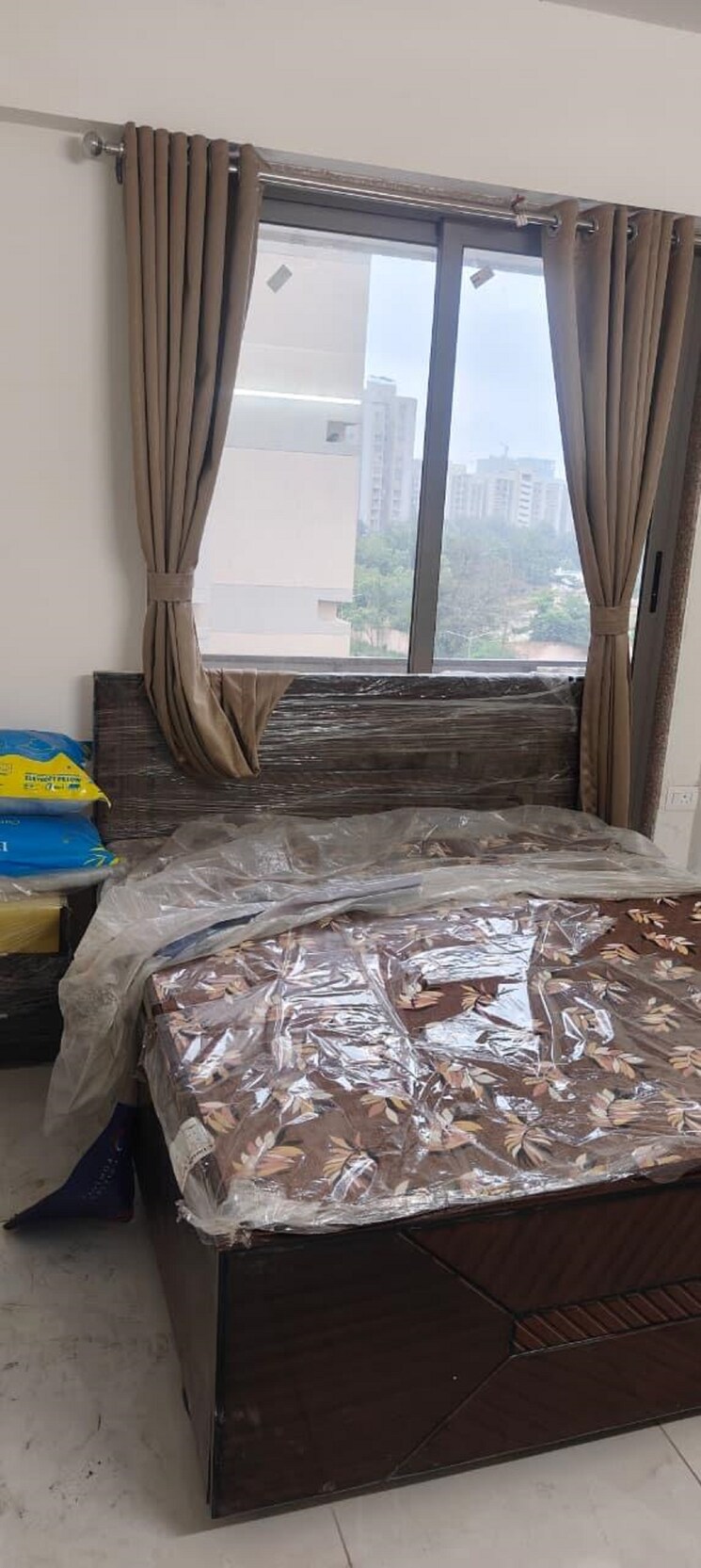 Bedroom, sanvicasa-sparsh 3 Bedroom 1530 Sq.Ft. Apartment In South Bopal Ahmedabad 9099578