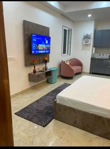 Bedroom in 1 RK Builder Floor at Paryavaran Complex – for Rent