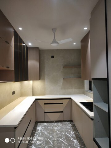 Kitchen in 4 BHK Builder Floor at Sushant Lok Iii – for Sale