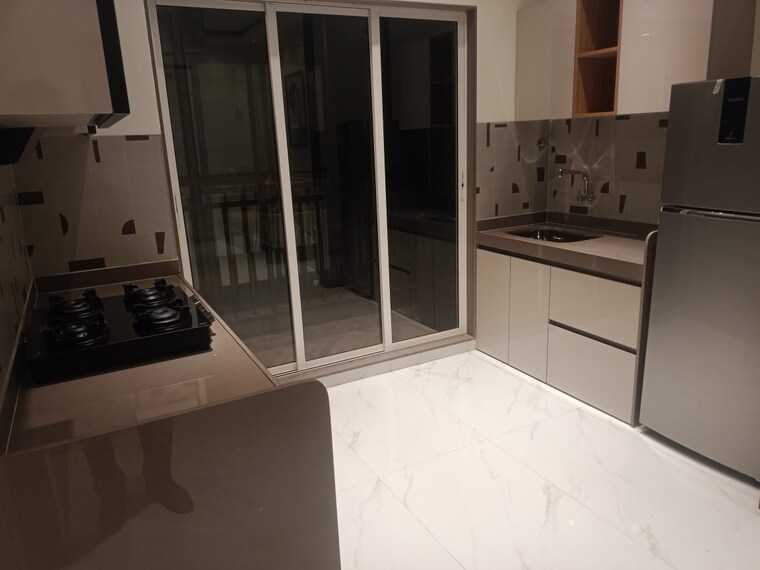 Kitchen, lodha-crown-kolshet 1 Bedroom 380 Sq.Ft. Apartment In Kolshet Road Thane 9099675