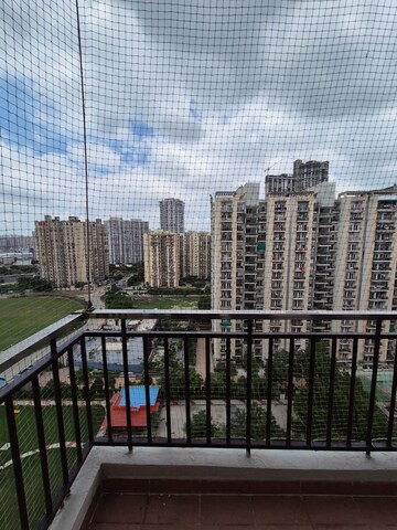 Balcony in 3 BHK Apartment at Amrapali Zodiac, Sector 120 – for Rent