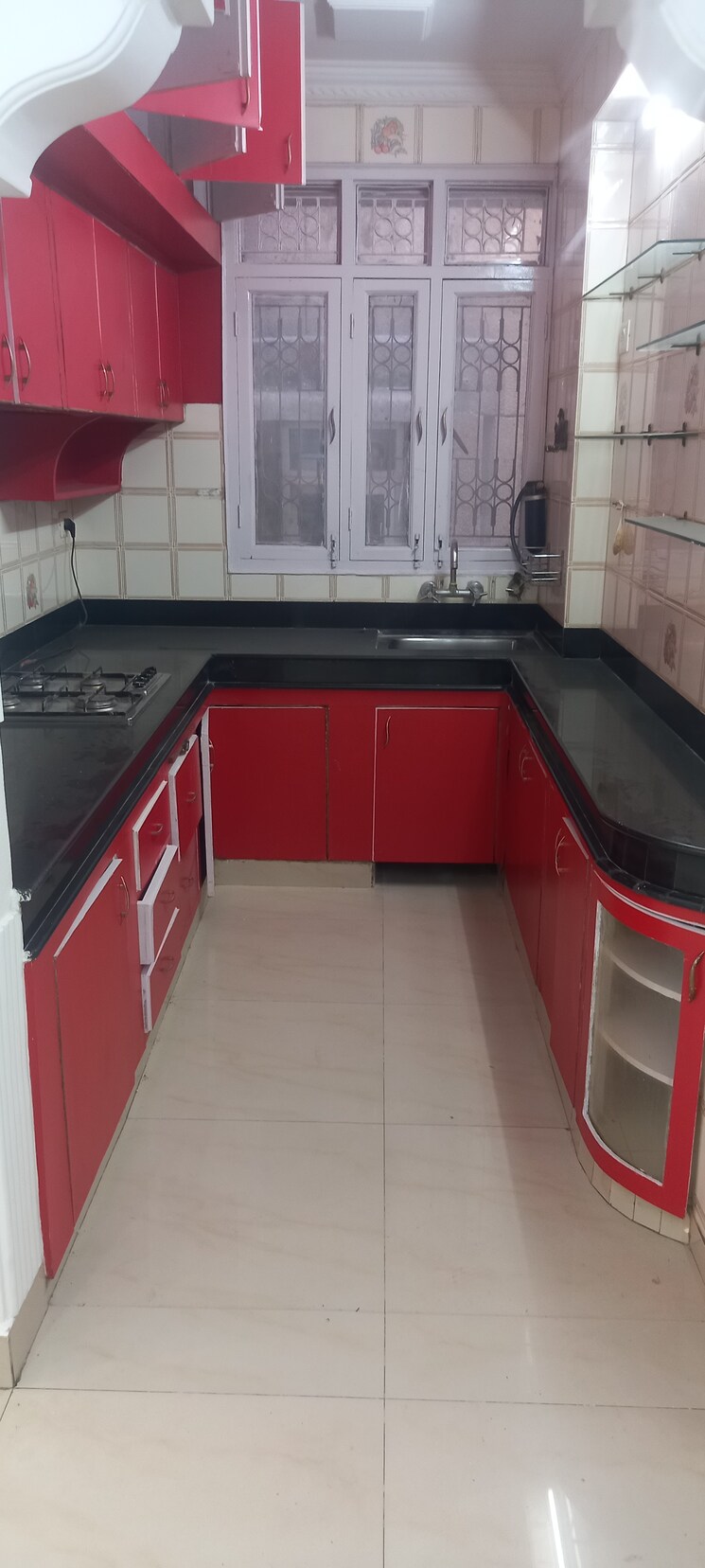 Kitchen, ip extension 3 Bedroom 1400 Sq.Ft. Apartment In Ip Extension Delhi 9099664