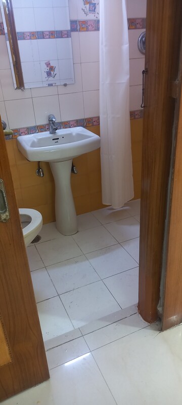 Bathroom in 3 BHK Apartment at Ip Extension – for Rent