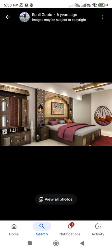 Living Room in 3 BHK Apartment at Lodha Amara, Kolshet Road – for Rent