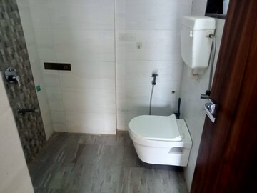 Bathroom in 1 BHK Apartment at Akshita Heights, Mira Road East – for Rent