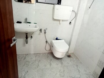 Bathroom in 1 BHK Apartment at Akshita Heights, Mira Road East – for Rent