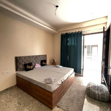 Bedroom in 1 BHK Builder Floor at Ansal Sushant Lok I, Sector 43 – for Rent