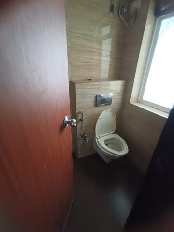 Bathroom in 2 BHK Apartment at Royal Oasis, Malad West – for Rent