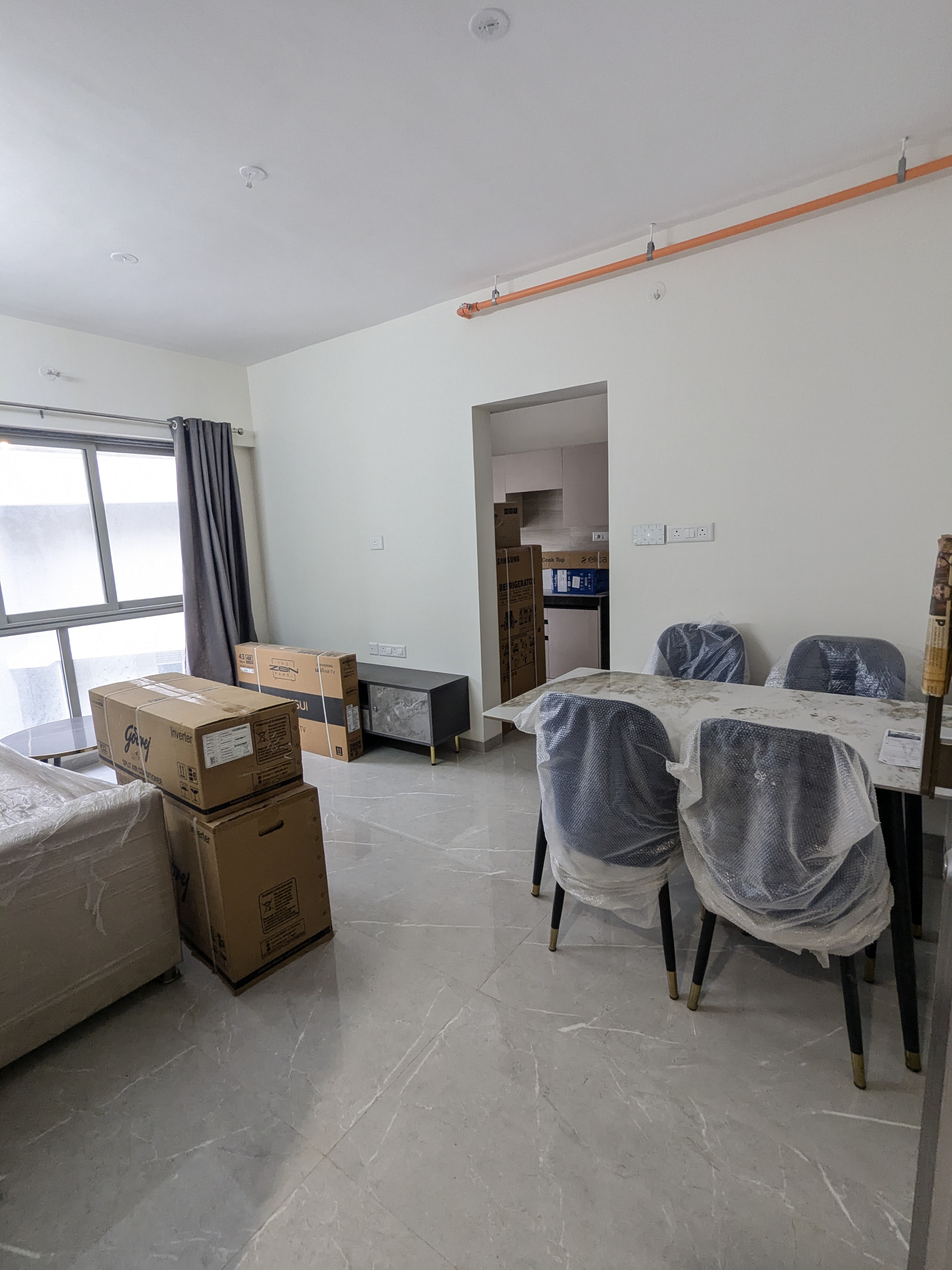 1 BHK Apartment For Rent in Veena Smart Homes