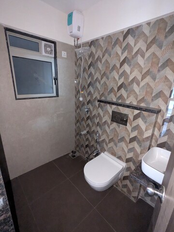 Bathroom in 1 BHK Apartment at Veena Smart Homes, Kandivali West – for Rent