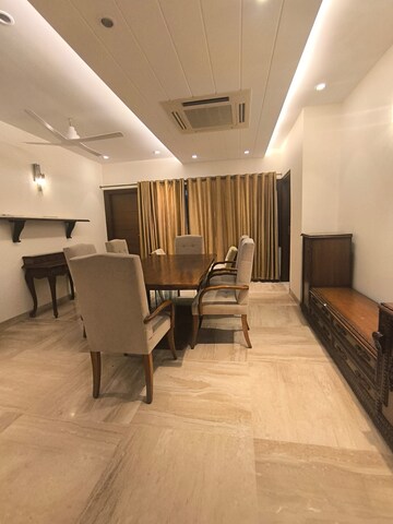 Living Room in 3 BHK Apartment at Prithviraj Road – for Rent