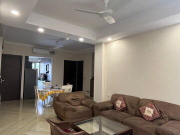 Living Room in 3 BHK Builder Floor at Sushant Lok ii – for Rent