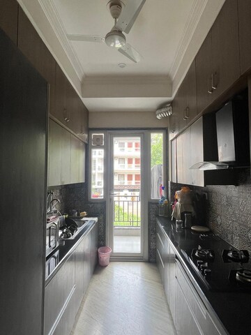 Building Lobby in 3 BHK Builder Floor at Sushant Lok ii – for Rent