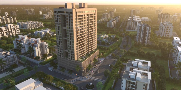 Exterior View, kondhwa budruk 2 Bedroom 853 Sq.Ft. Apartment In Kondhwa Budruk Pune 9099848