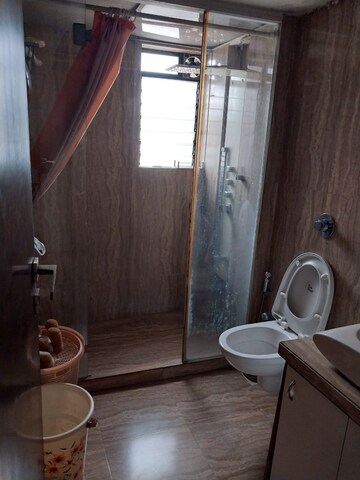Bathroom in 3 BHK Apartment at Satellite Tower, Goregaon East – for Sale
