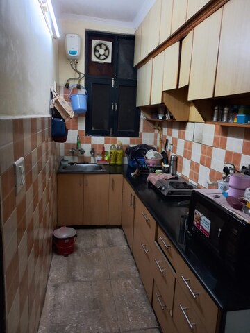 Kitchen in 4 BHK Apartment at Saya Gold Avenue, Vaibhav Khand – for Rent