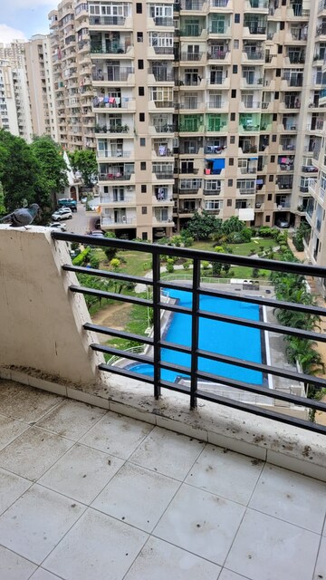 Balcony in 4 BHK Apartment at Saya Gold Avenue, Vaibhav Khand – for Rent