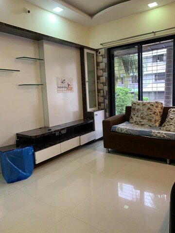 Living Room in 2 BHK Apartment at Ambika Bholanath Chogle Residency, Borivali West – for Rent