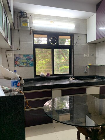 Kitchen in 2 BHK Apartment at Ambika Bholanath Chogle Residency, Borivali West – for Rent